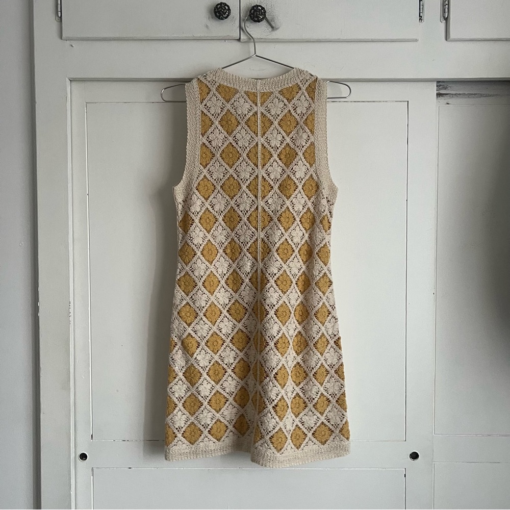 Sezane Marie Dress - Écru / Madeleine - Picture 3 of 7